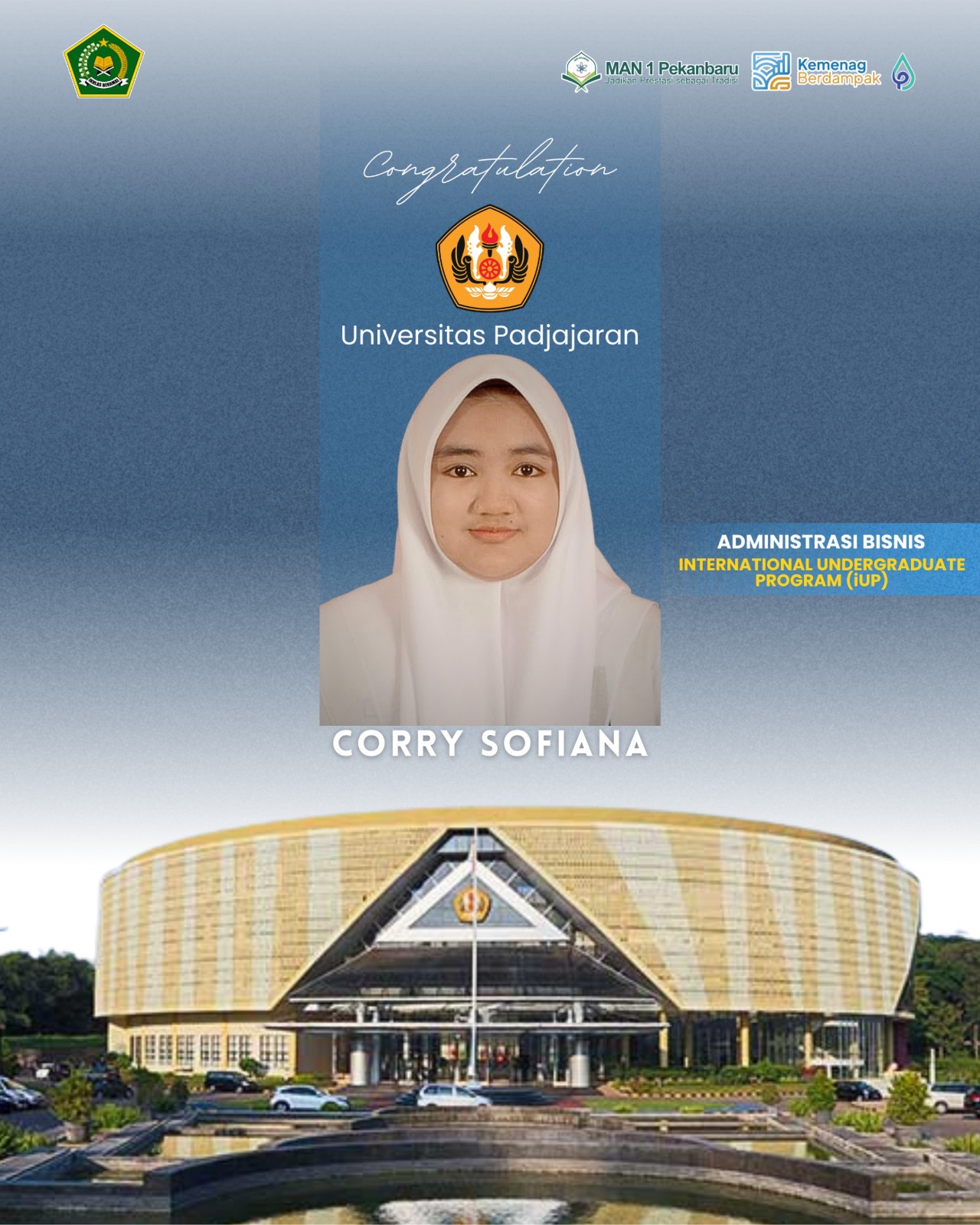 Murid Program Entrepreneur MAN 1 Pekanbaru Lolos Program Internasional Universitas Padjadjaran